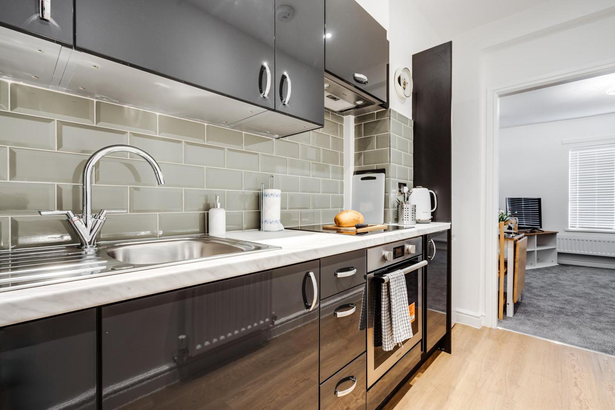 Buxton Apartment - 1 Bed, Free Parking, Wi-Fi Hazel Grove 外观 照片